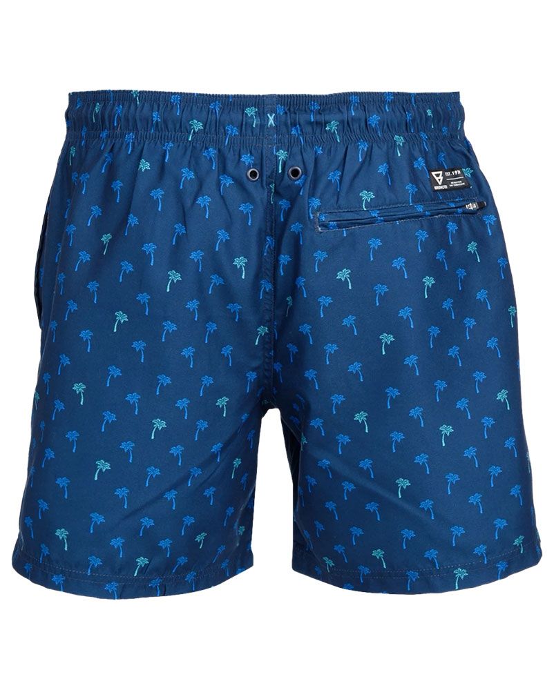 INTERSPORT Palmen-Badeshorts mit Kordelzug