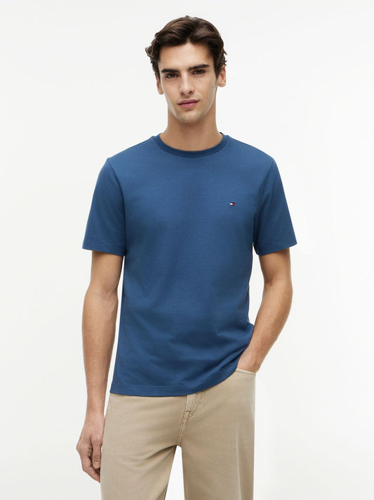 TOMMY HILFIGER T-Shirt mit Flag-Stickerei