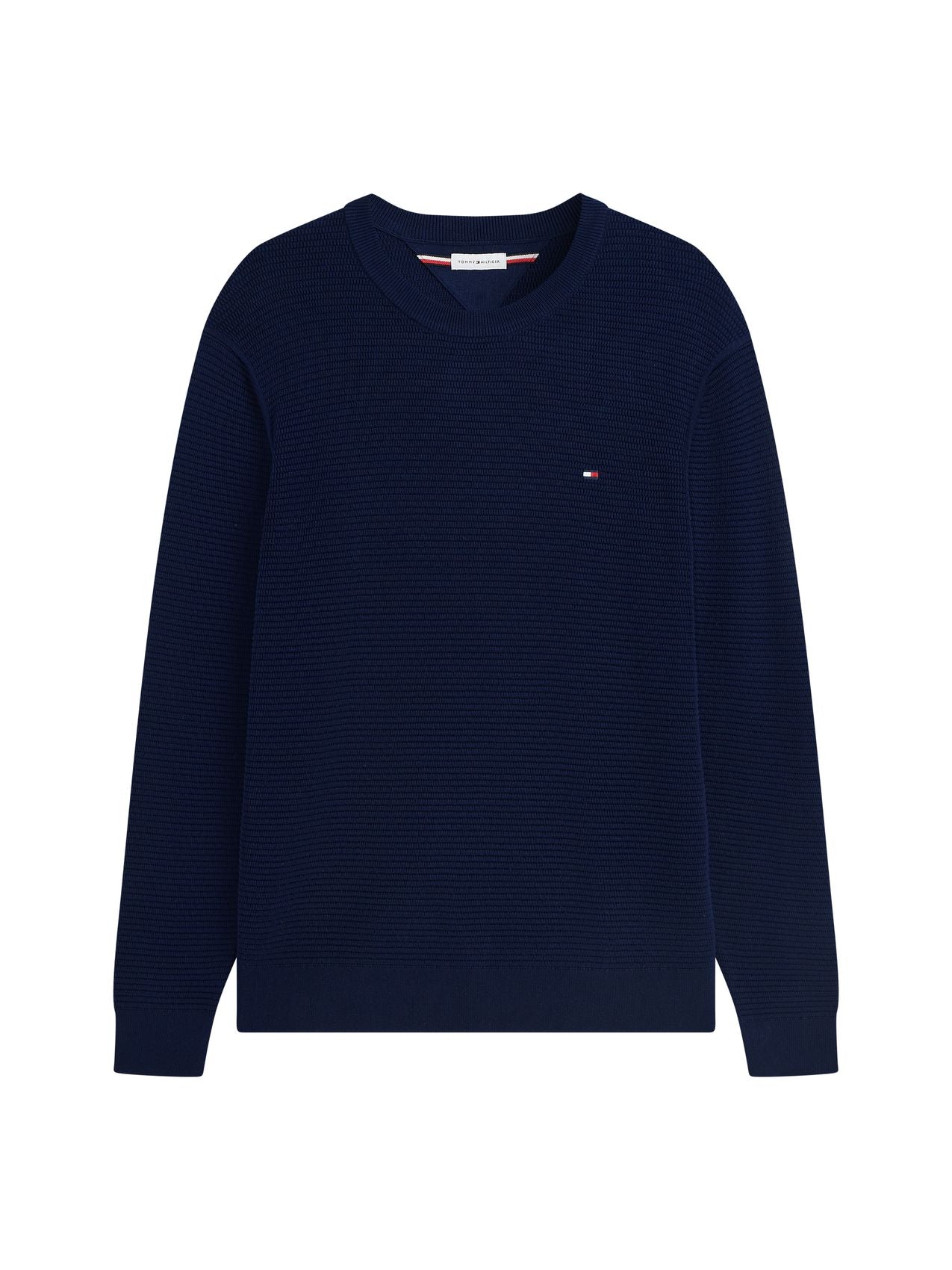 TOMMY HILFIGER SEASONAL STRUCTURE CREW NECK