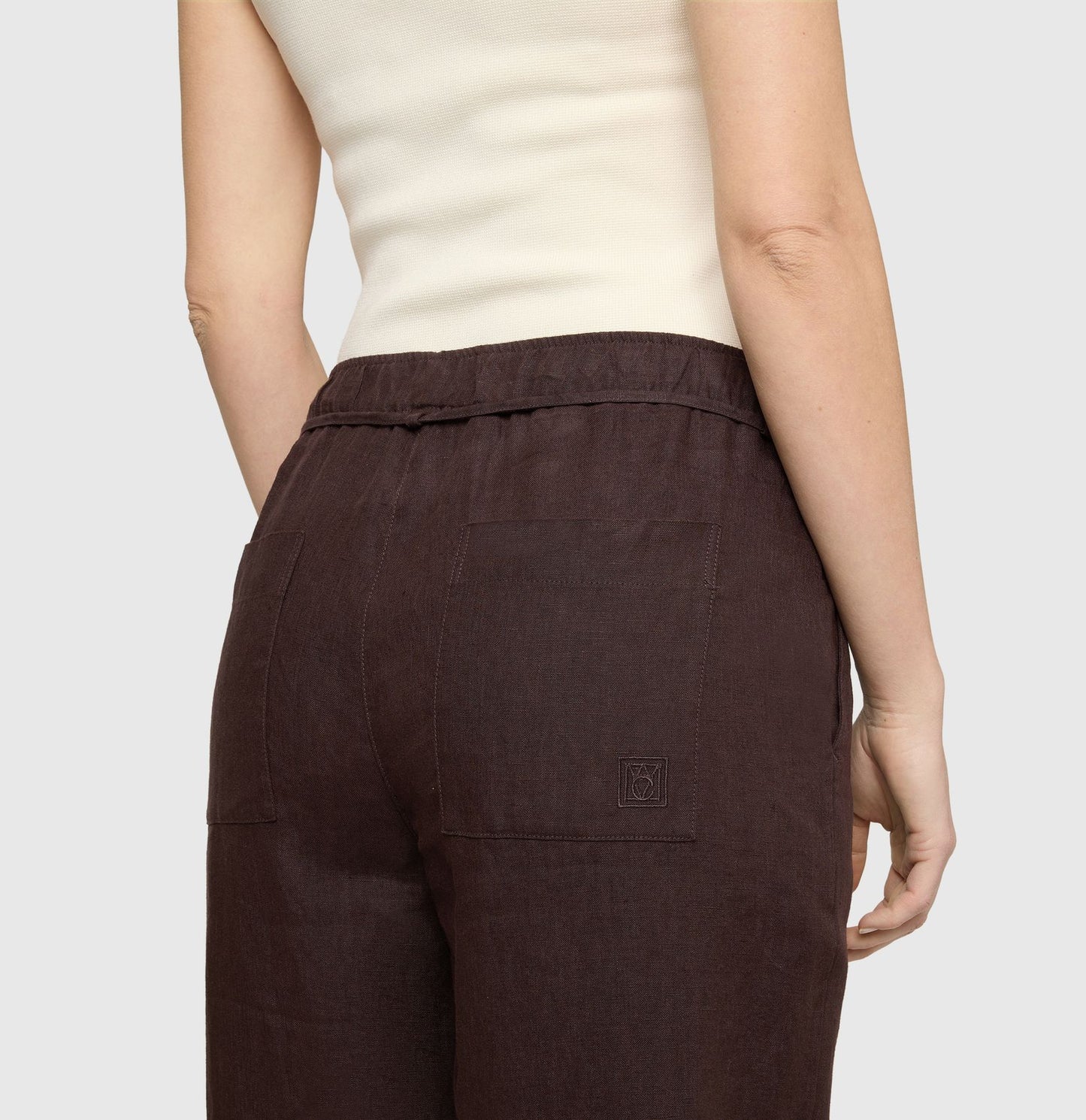 MAC JEANS - CHIARA BELT, Pure linen