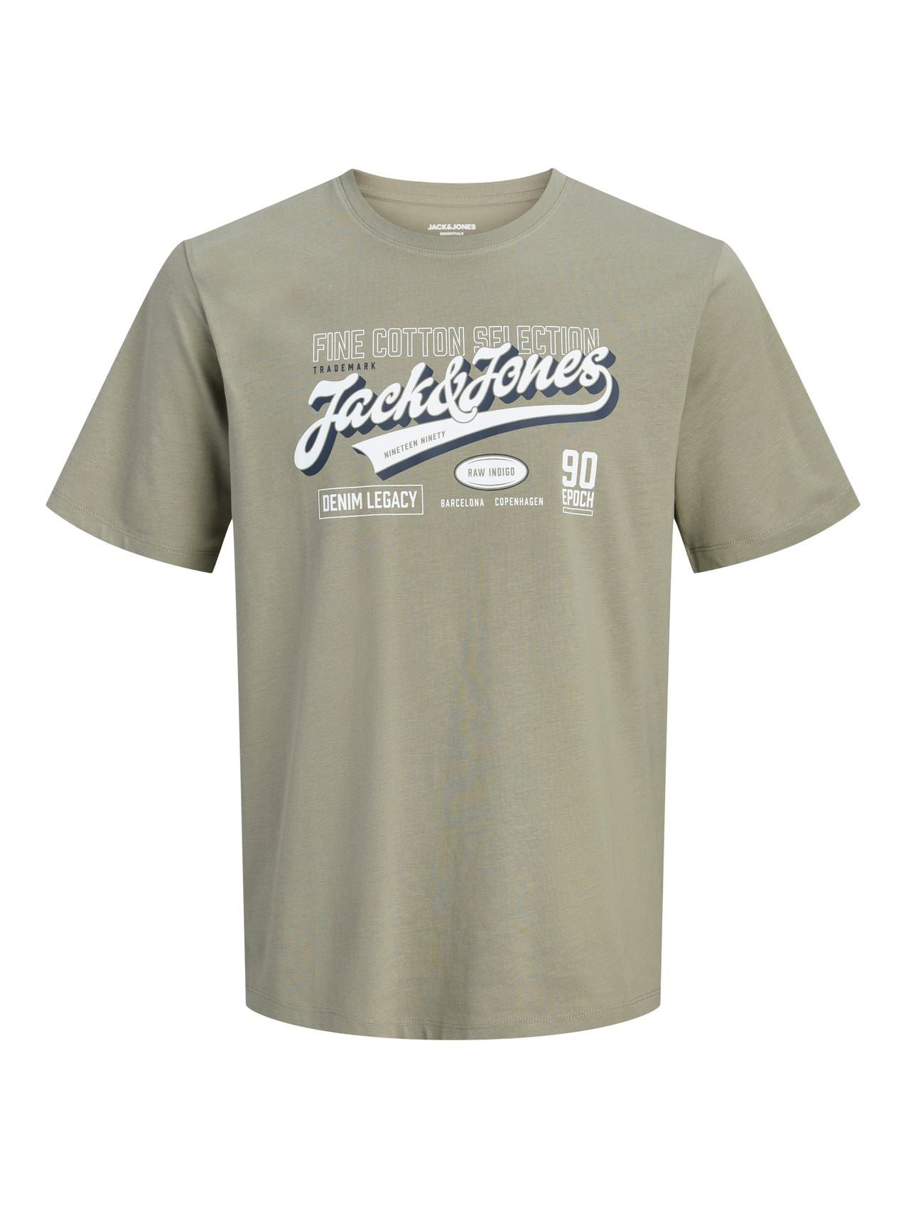 JACK & JONES JJELOGO TEE SS O-NECK 2 COL AW26 SN PLS