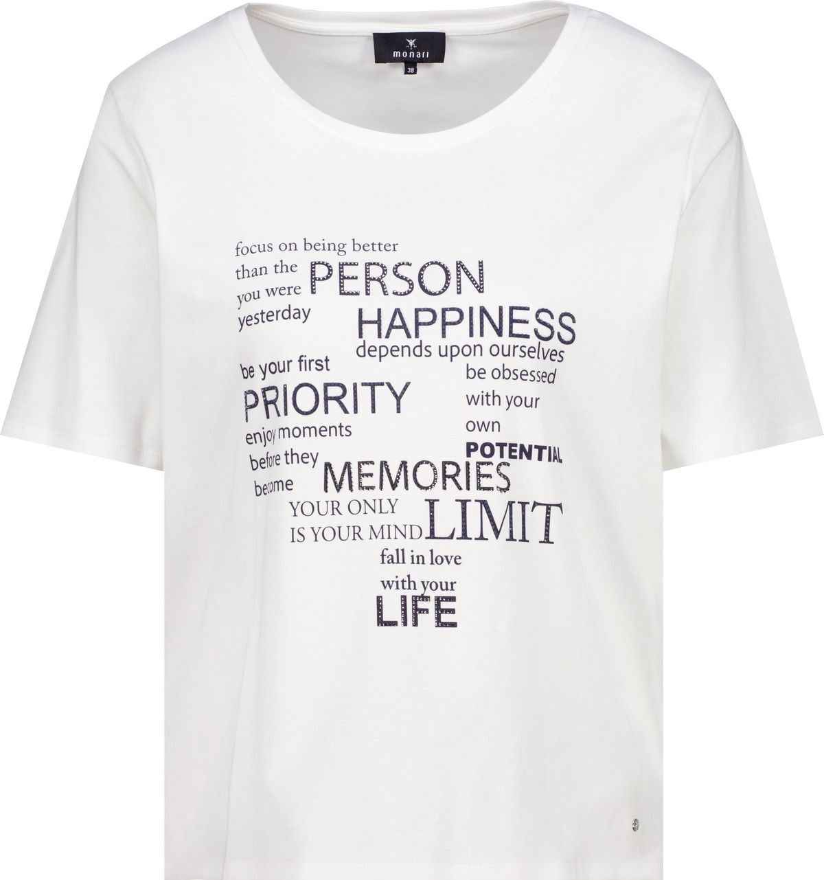 MONARI T-Shirt, marine