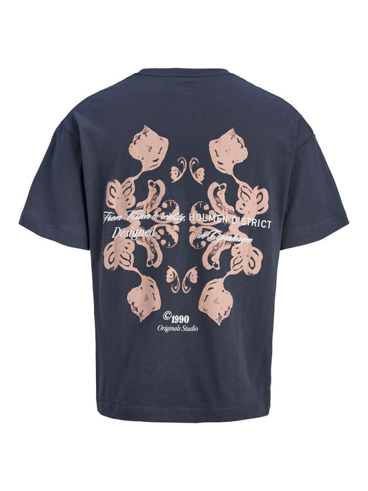 JACK & JONES JORMONTAUK BACK GRAPHIC TEE SS EA26 PLS