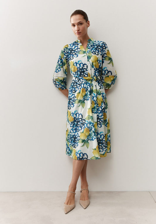 MORE & MORE Kleid mit "Zitronen-Print"