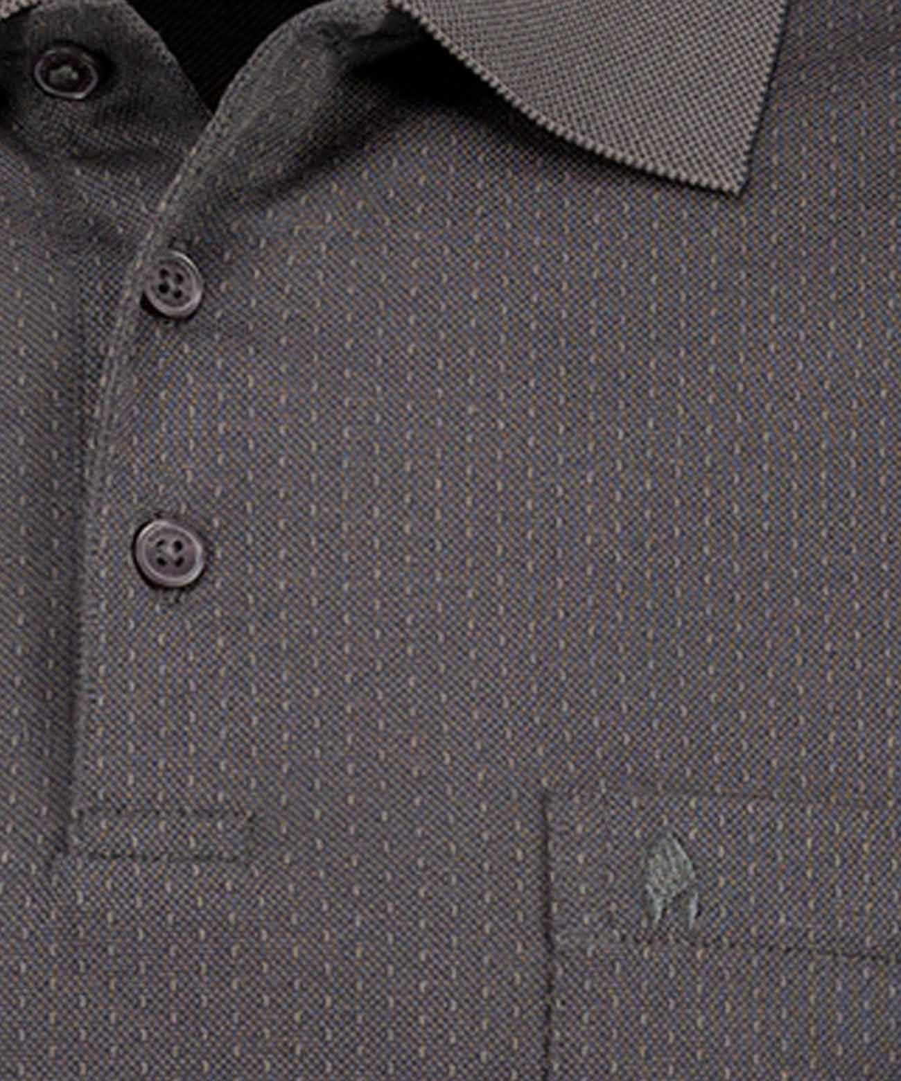 RAGMAN Softknit-Poloshirt Jacquard
