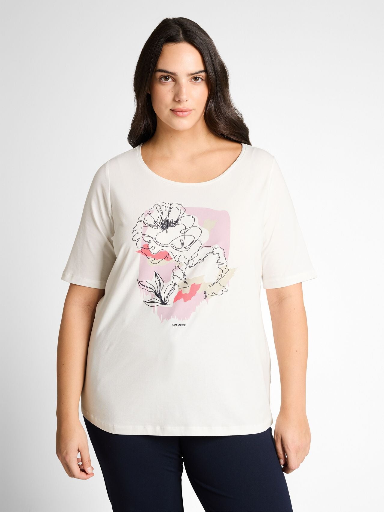 Plus Size - T-Shirt mit Print