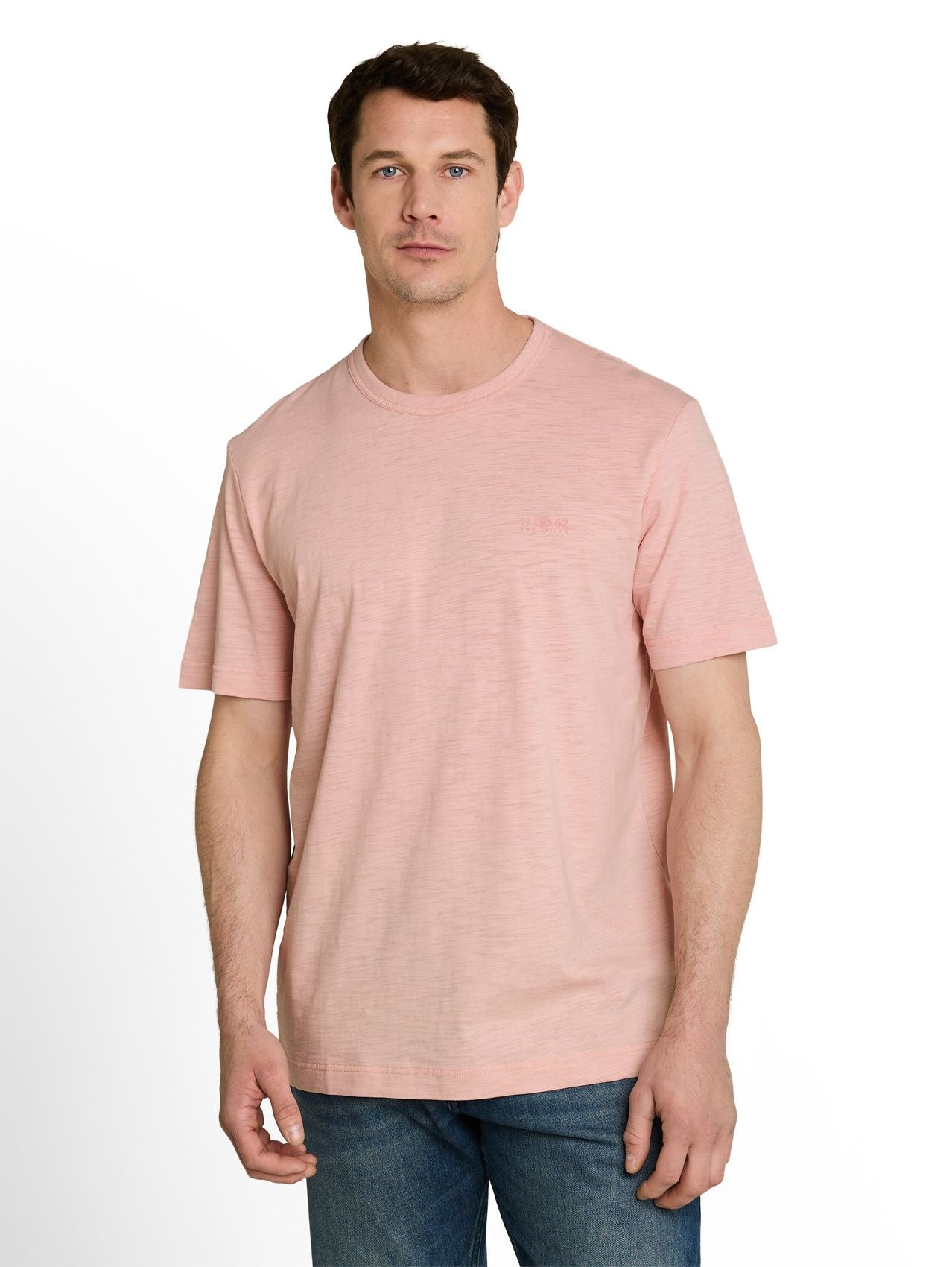 TOM TAILOR T-Shirt in Melange-Optik