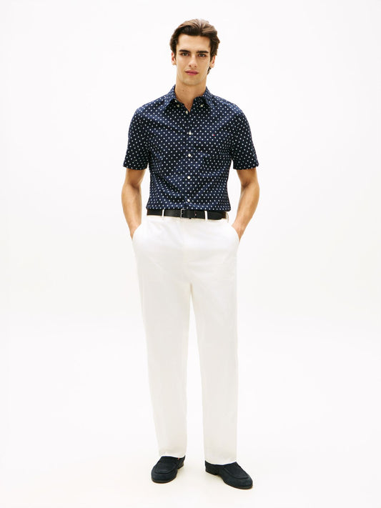 TOMMY HILFIGER TH Flex Regular Fit Poplin Shirt