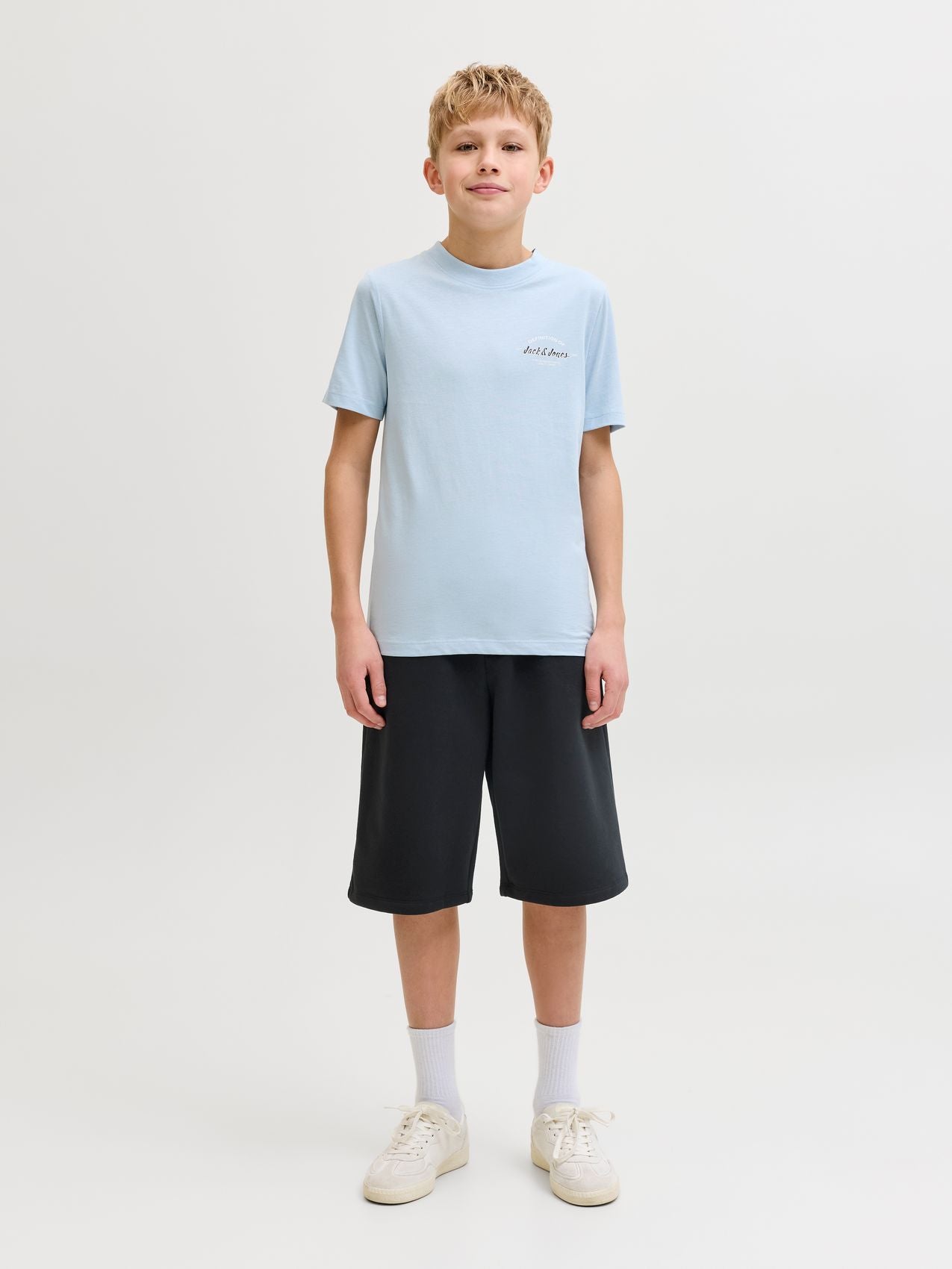 JACK & JONES JPSTOWEN FALLS SWEAT SHORTS JNR