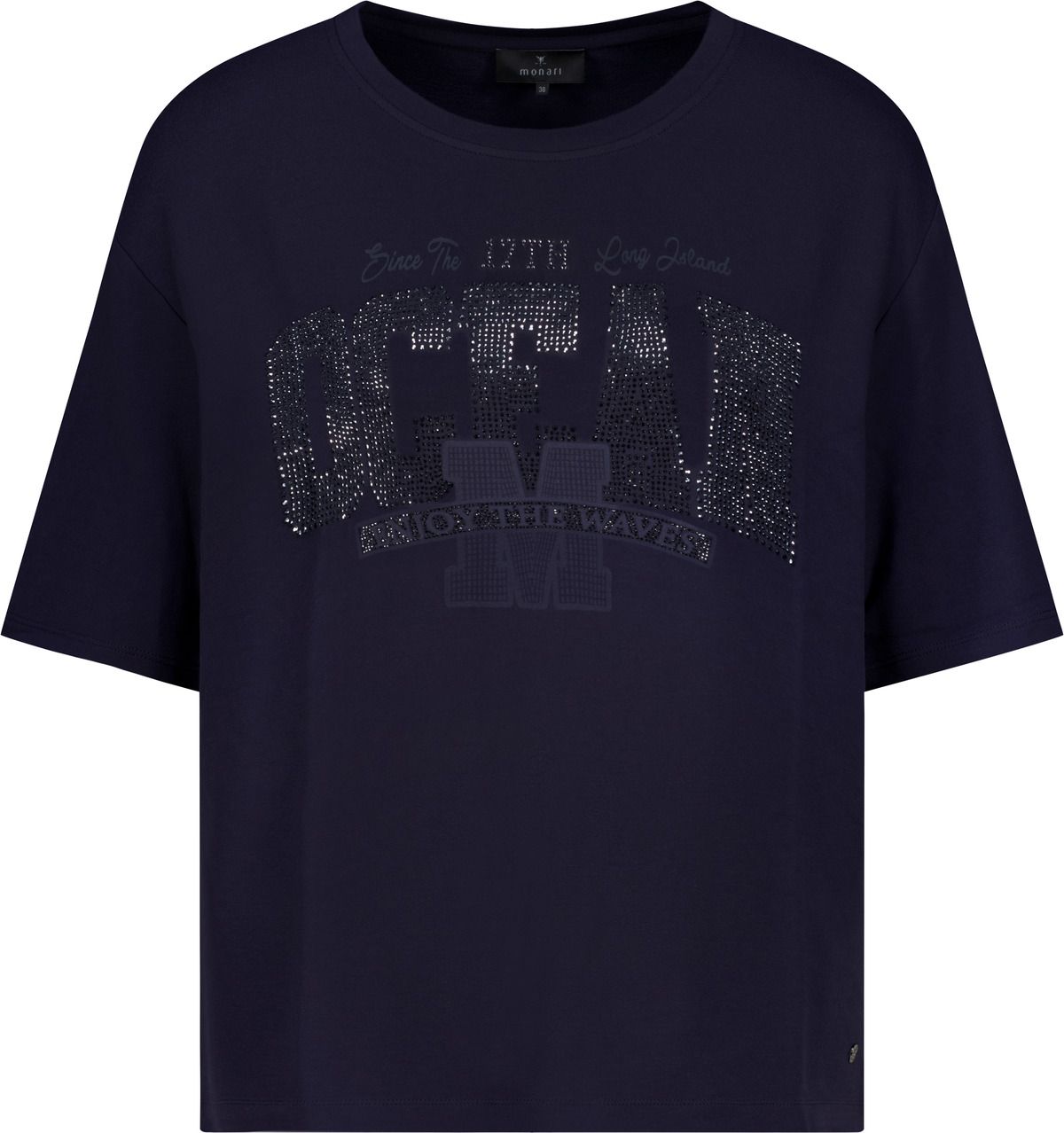 MONARI T-Shirt, marine