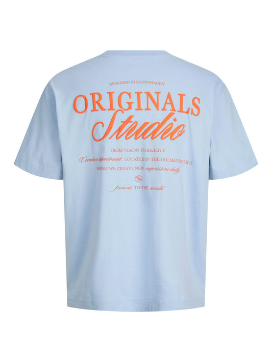 JACK & JONES JORNORREBRO TYPO TEE SS CN SN PLS