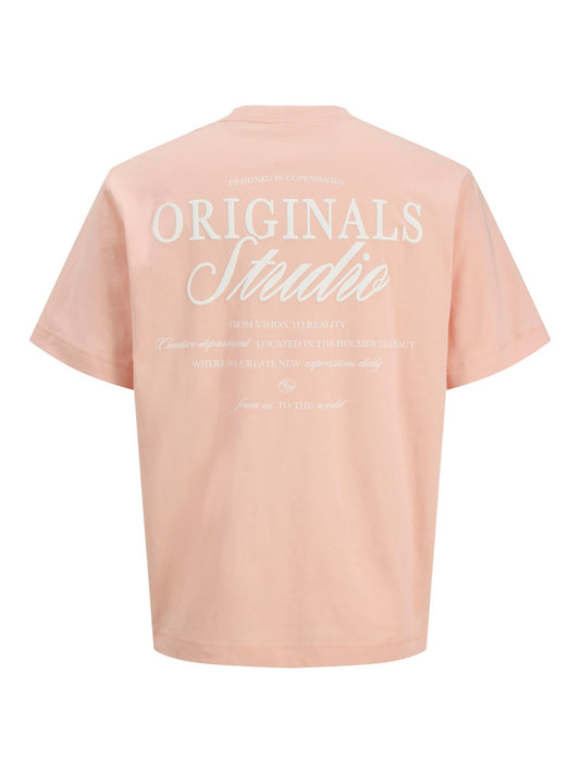 JACK & JONES JORNORREBRO TYPO TEE SS CREW NECK SN JNR
