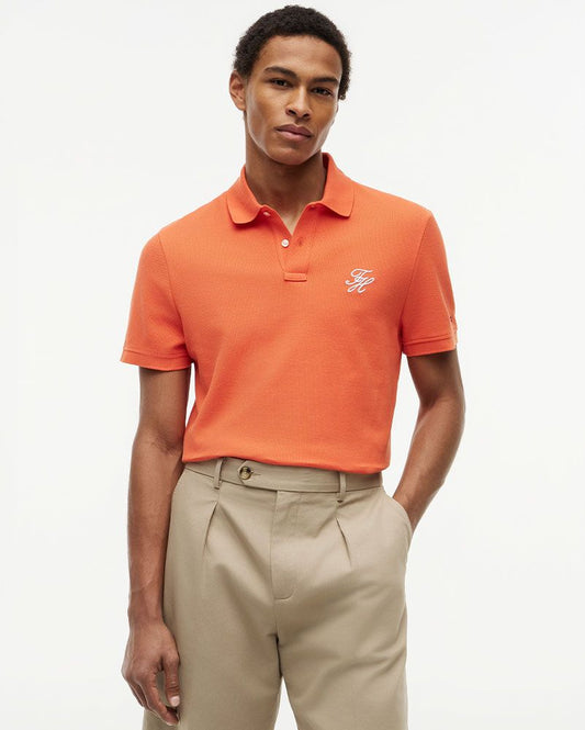 TOMMY HILFIGER Polohemd aus Piqué mit TH-Logo