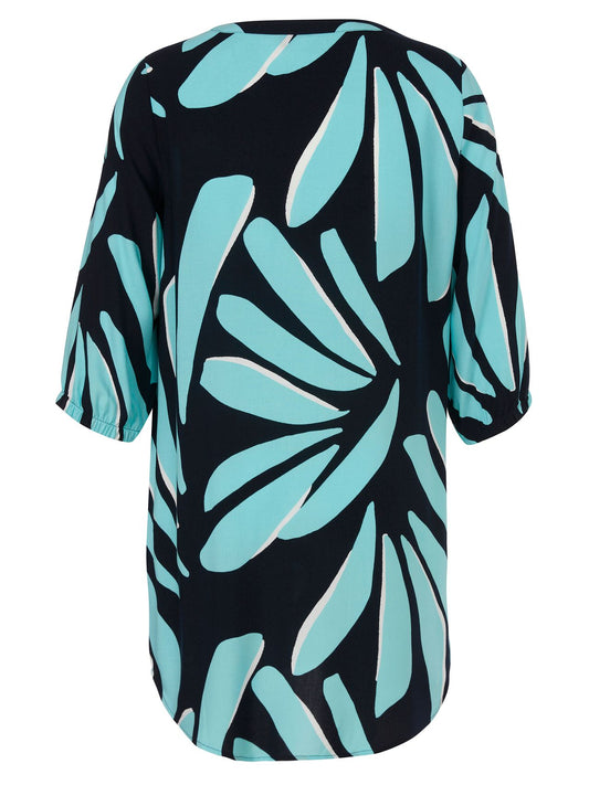 VIA APPIA Kleid V-Ausschnitt 3/4 Arm