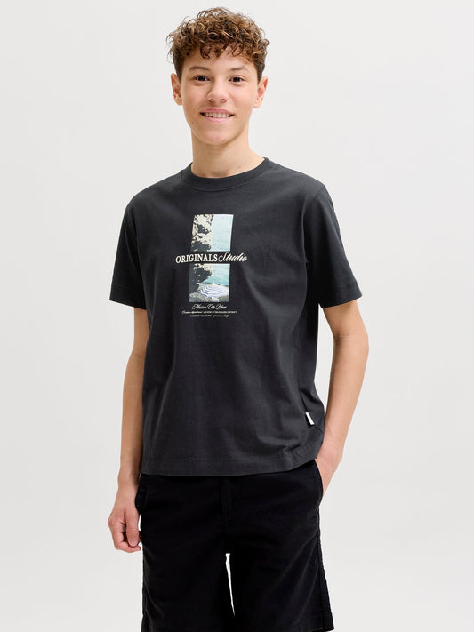 JACK & JONES JORNORREBRO PHOTO TEE SS CREW NECK JNR