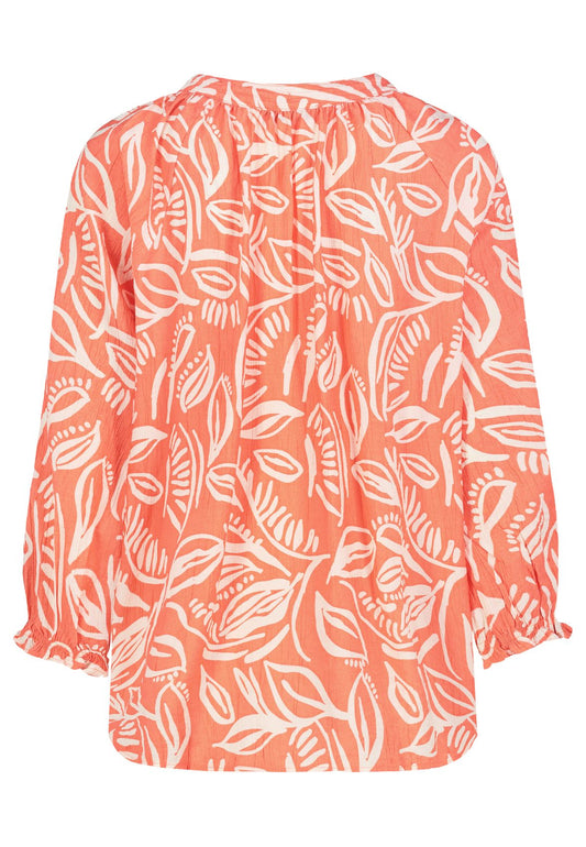 SUBLEVEL Luftige Bluse mit Blumenprint