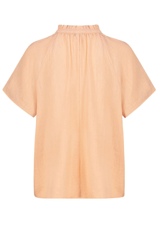 SUBLEVEL Leichte Kurzarm-Bluse