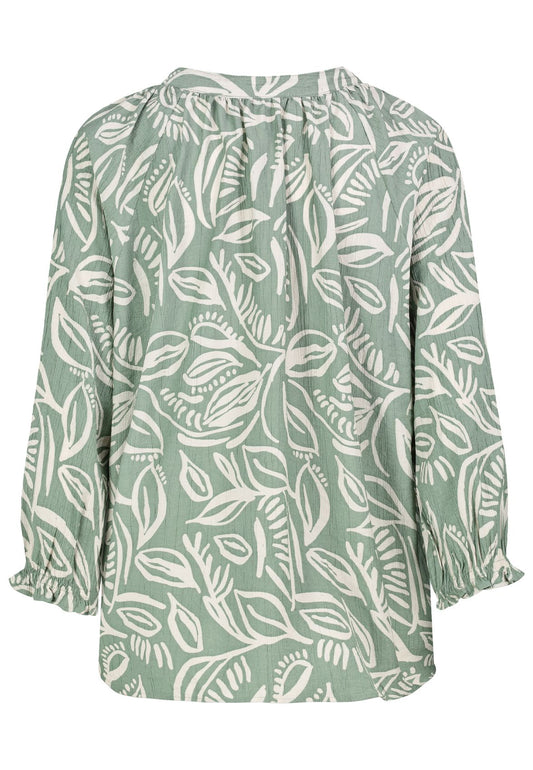 SUBLEVEL Luftige Bluse mit Blumenprint