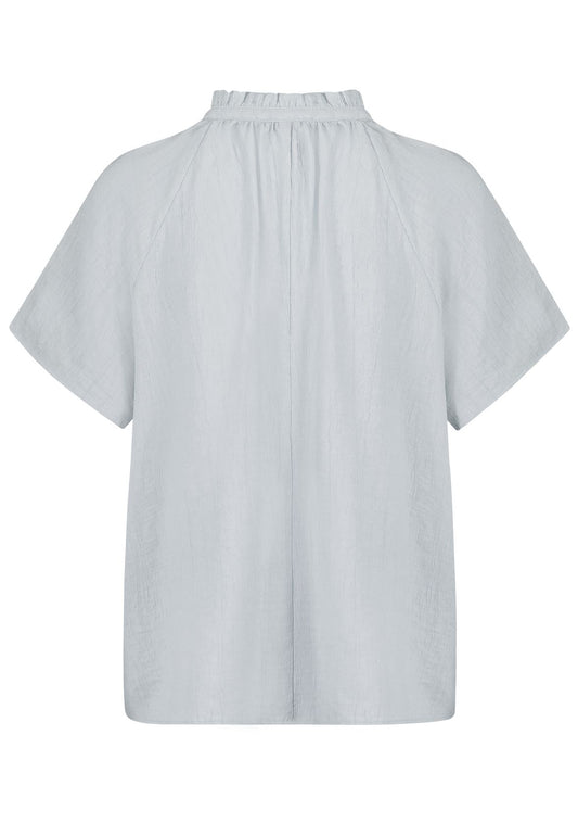 SUBLEVEL Leichte Kurzarm-Bluse
