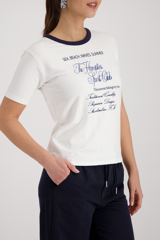 MONARI T-Shirt, marine