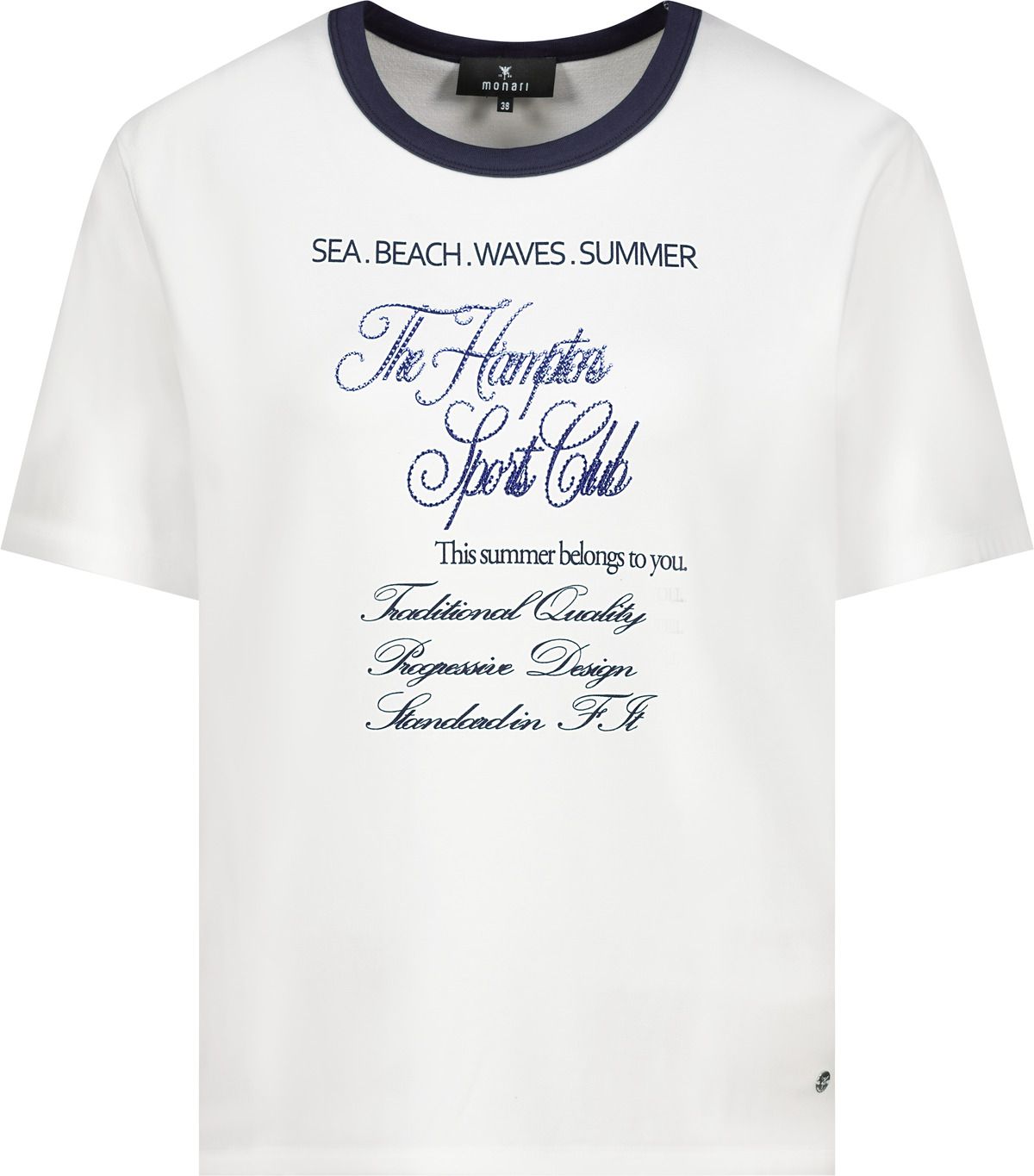 MONARI T-Shirt, marine
