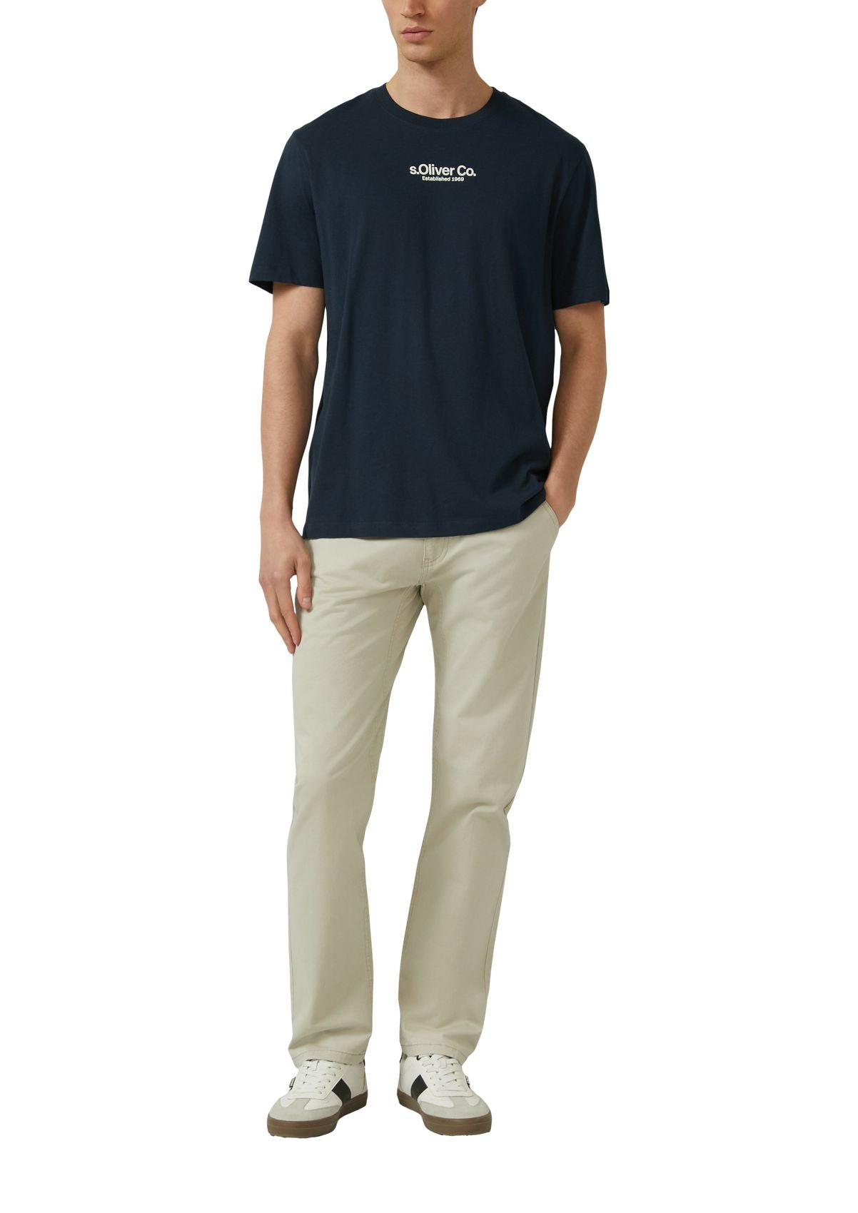 S.OLIVER T-Shirt mit Logoprint