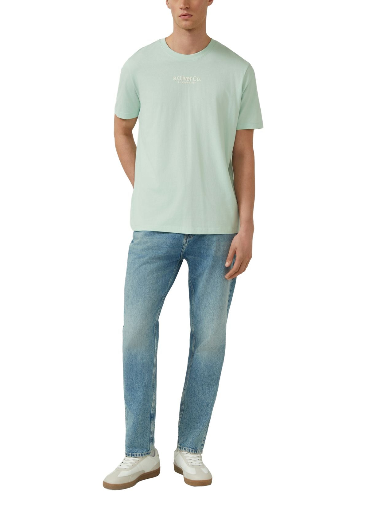 S.OLIVER T-Shirt mit Logoprint