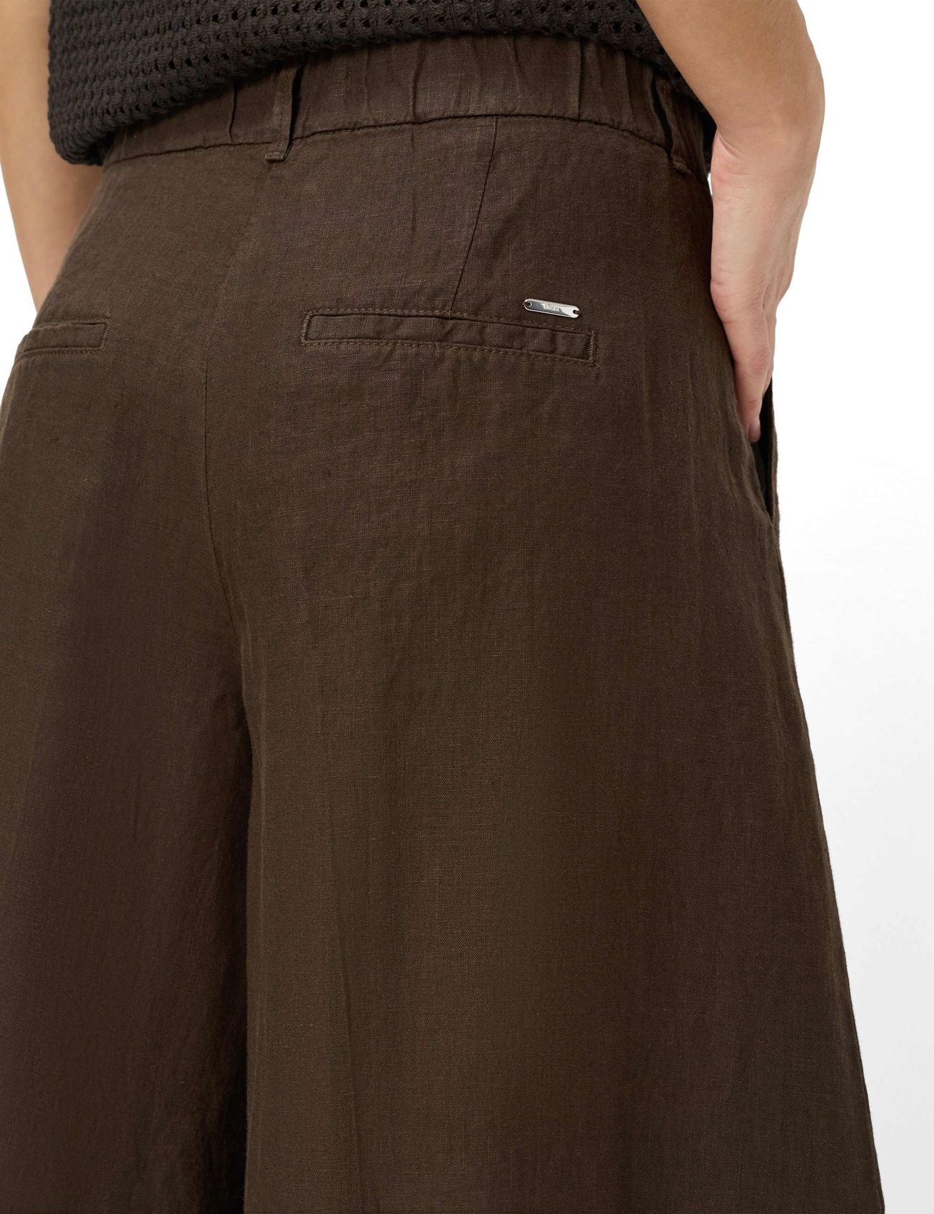 BRAX Leinen-Hosenrock "Style Melli S"