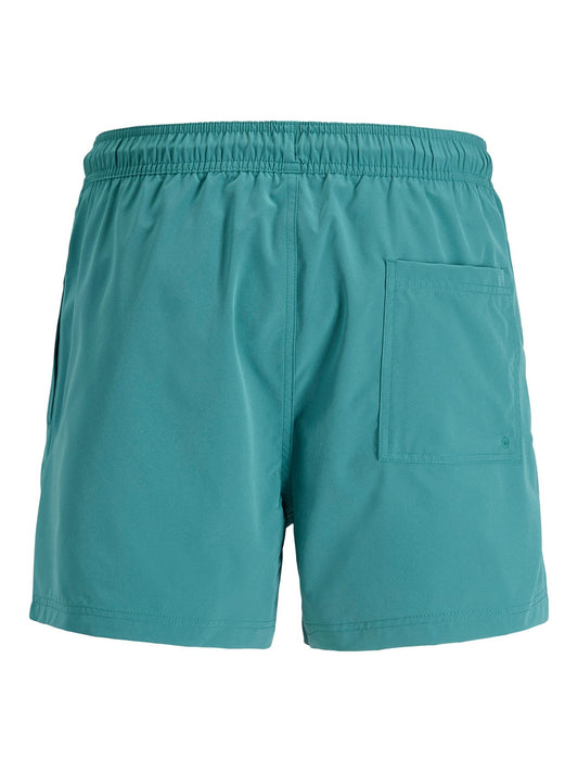 JACK & JONES Sportliche Badeshorts mit Kordelzug