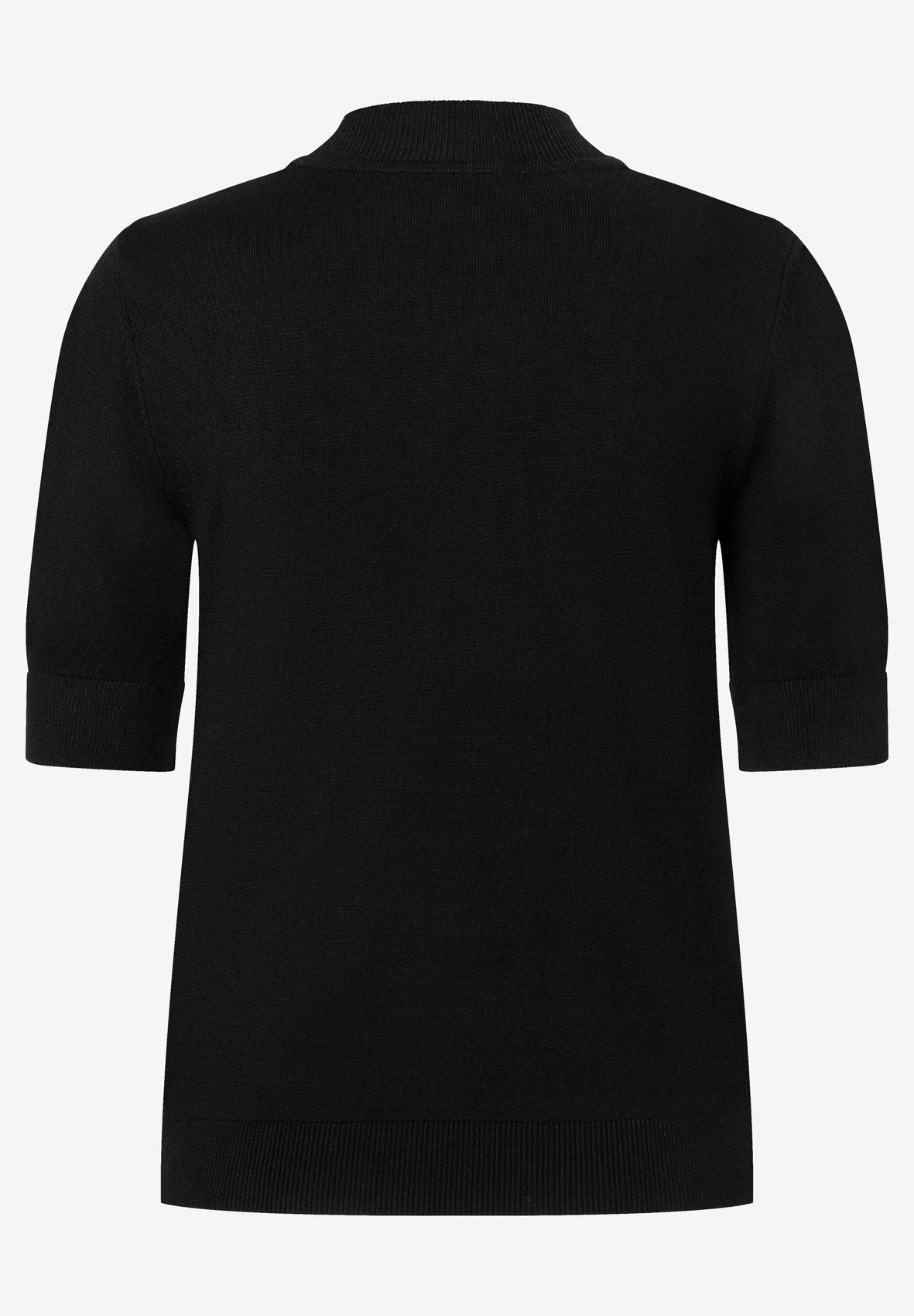 Turtleneck Pullover, black