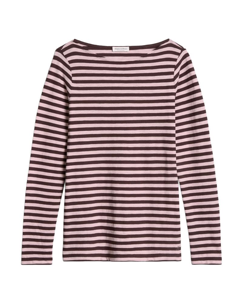 MARC O'POLO Gestreiftes longsleeve Shirt