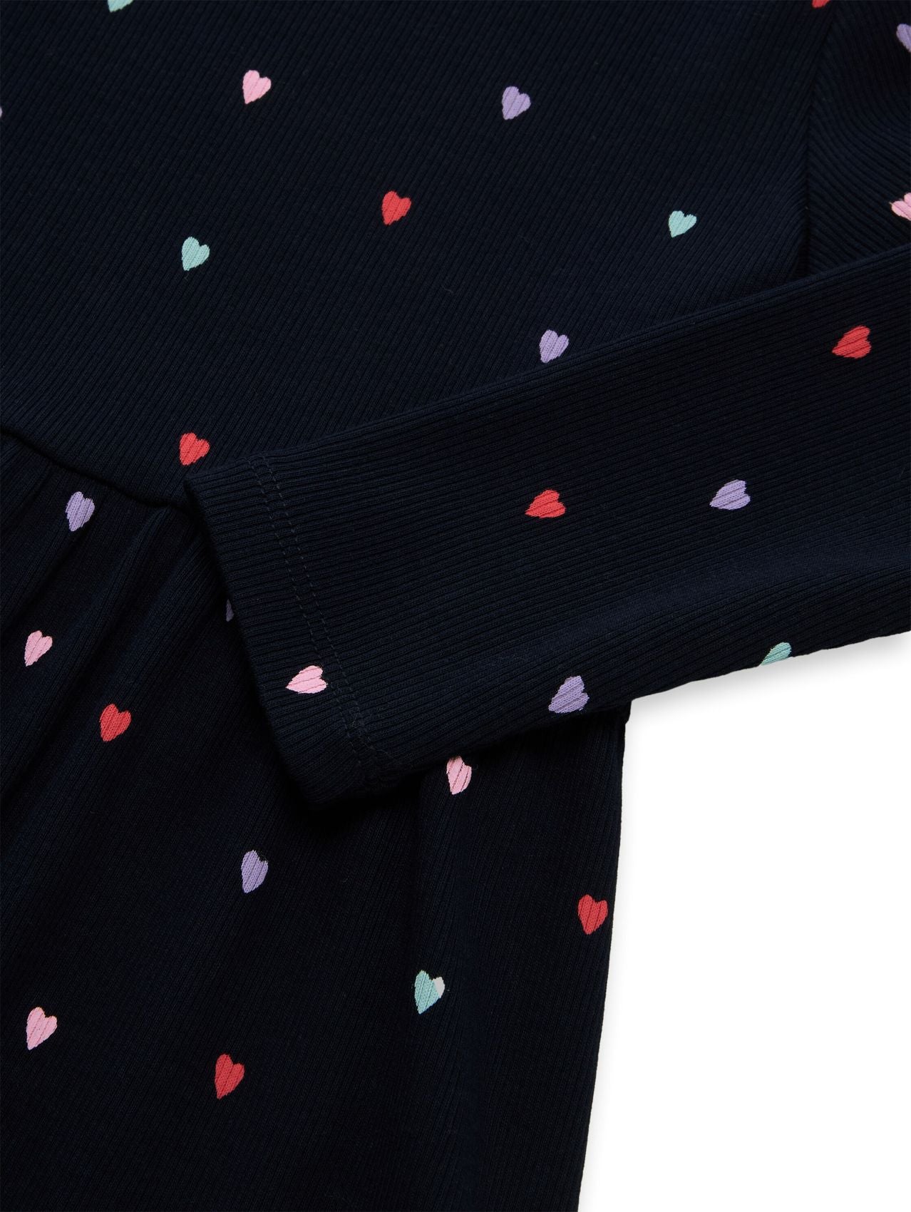 TOM TAILOR Mini-Kleid mit Herz-Print