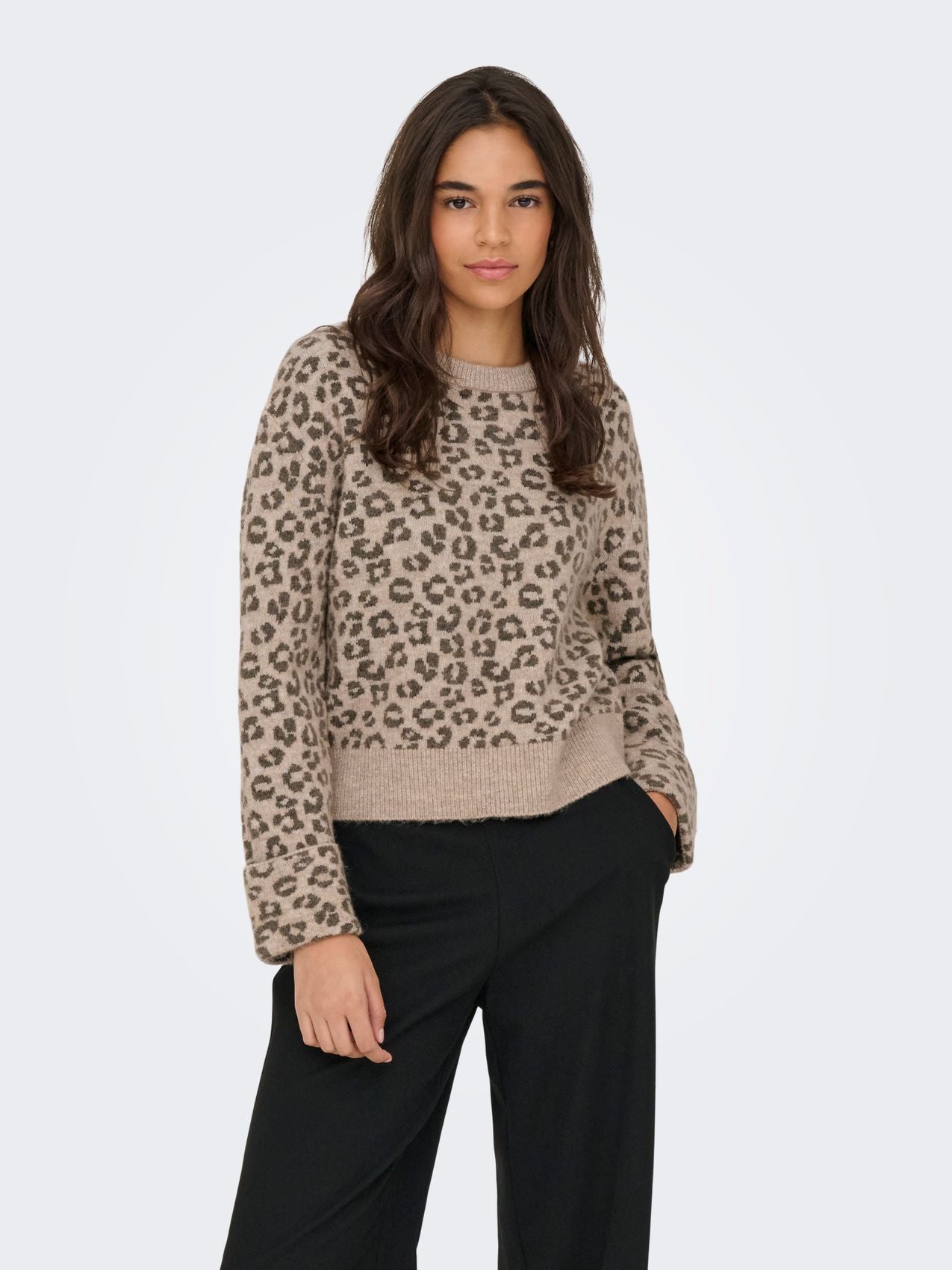 ONLY ONLLINA LS ANIMAL FOLD UP KNT