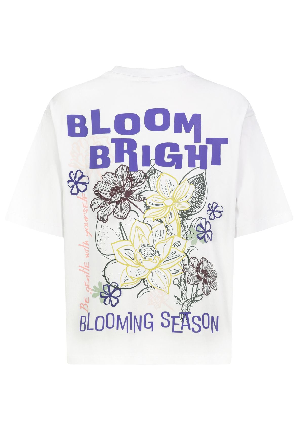 SUBLEVEL Damen, Shirt kurzarm, white
