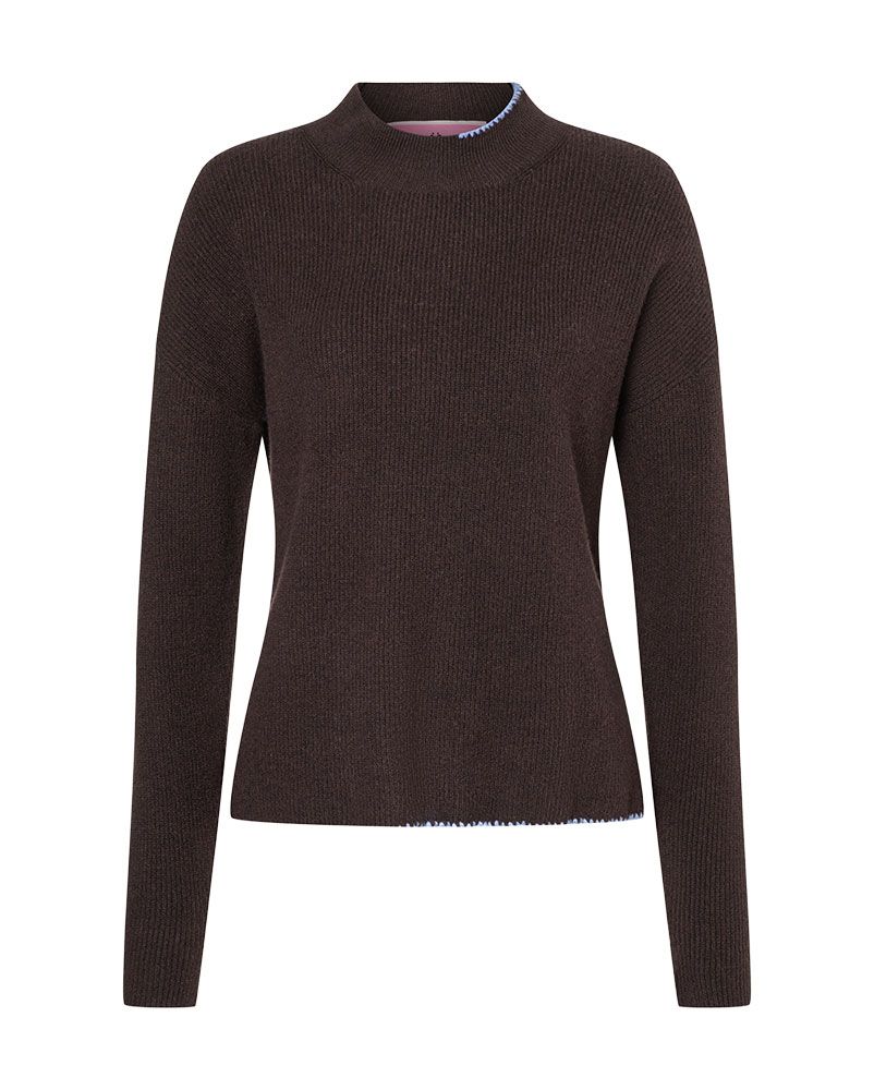 LIEBLINGSSTÜCK Pullover mit Kontrastnähten