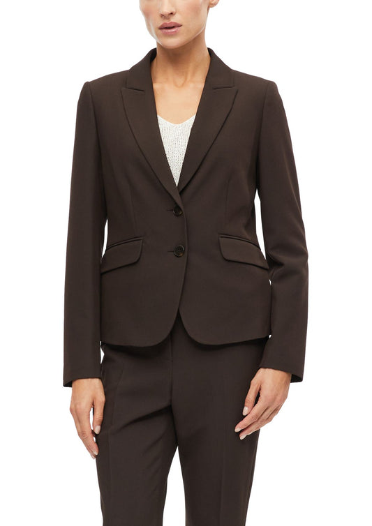 S.OLIVER BLACK Blazer tailliert mit Reverskragen