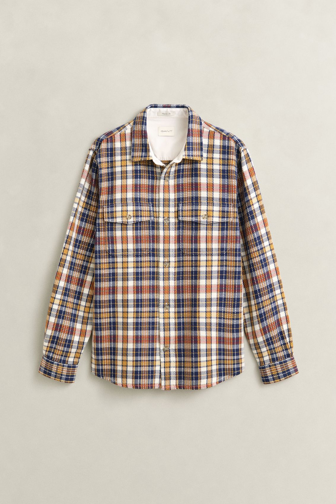 GANT Karierte Hemdjacke aus Twill