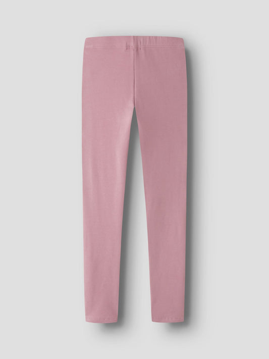 BESTSELLER NKFDAVINA SOLID SWE LEGGING BRU N NOOS