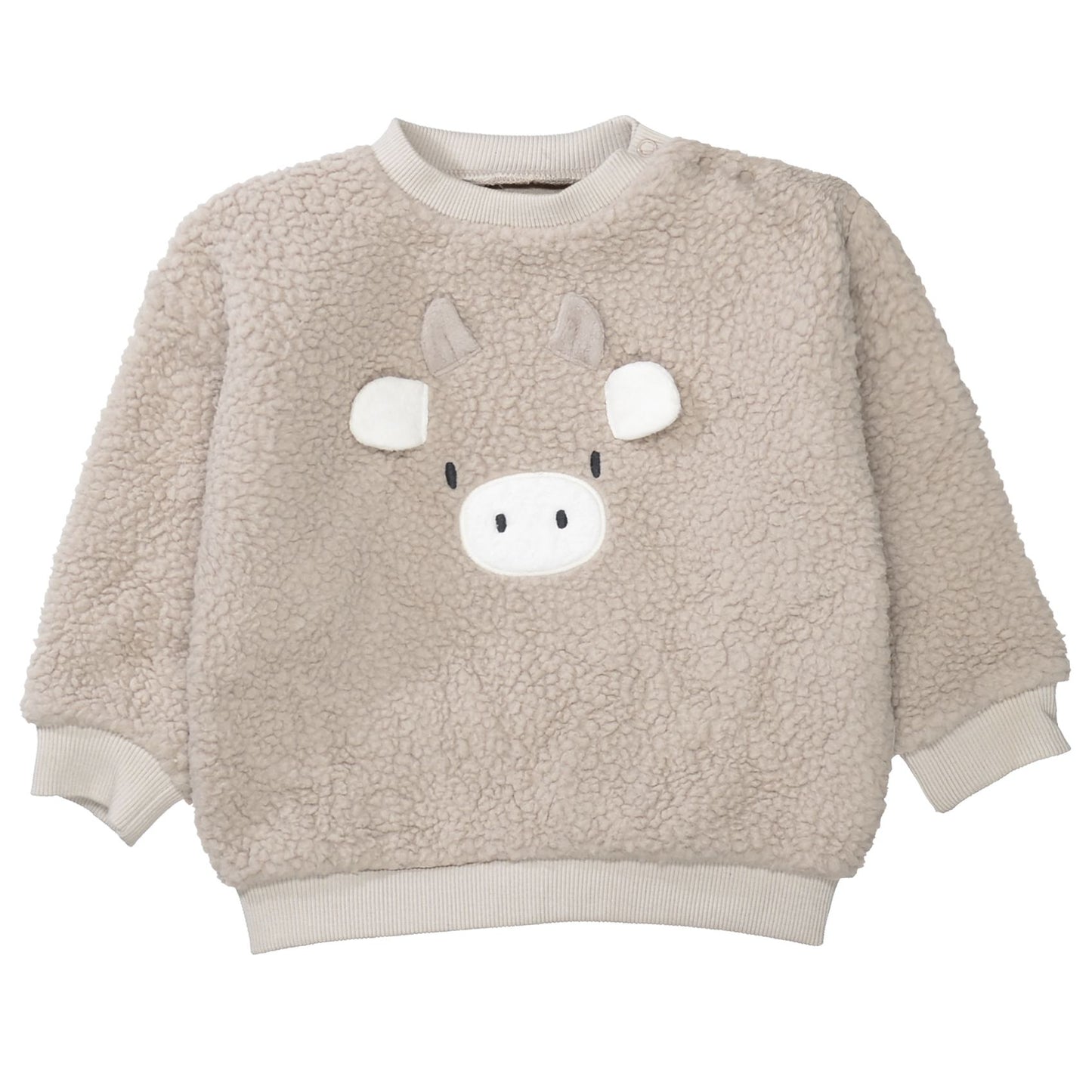 STACCATO Kn.-Teddysweatshirt,oversized 80