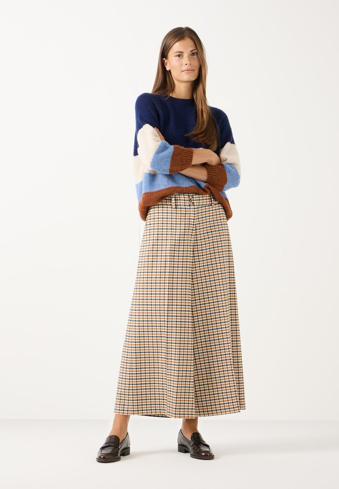 Check Culotte, heritage check