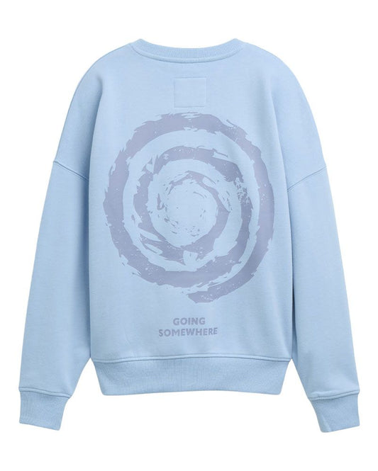 Oversize Sweatshirt mit Rückenprint