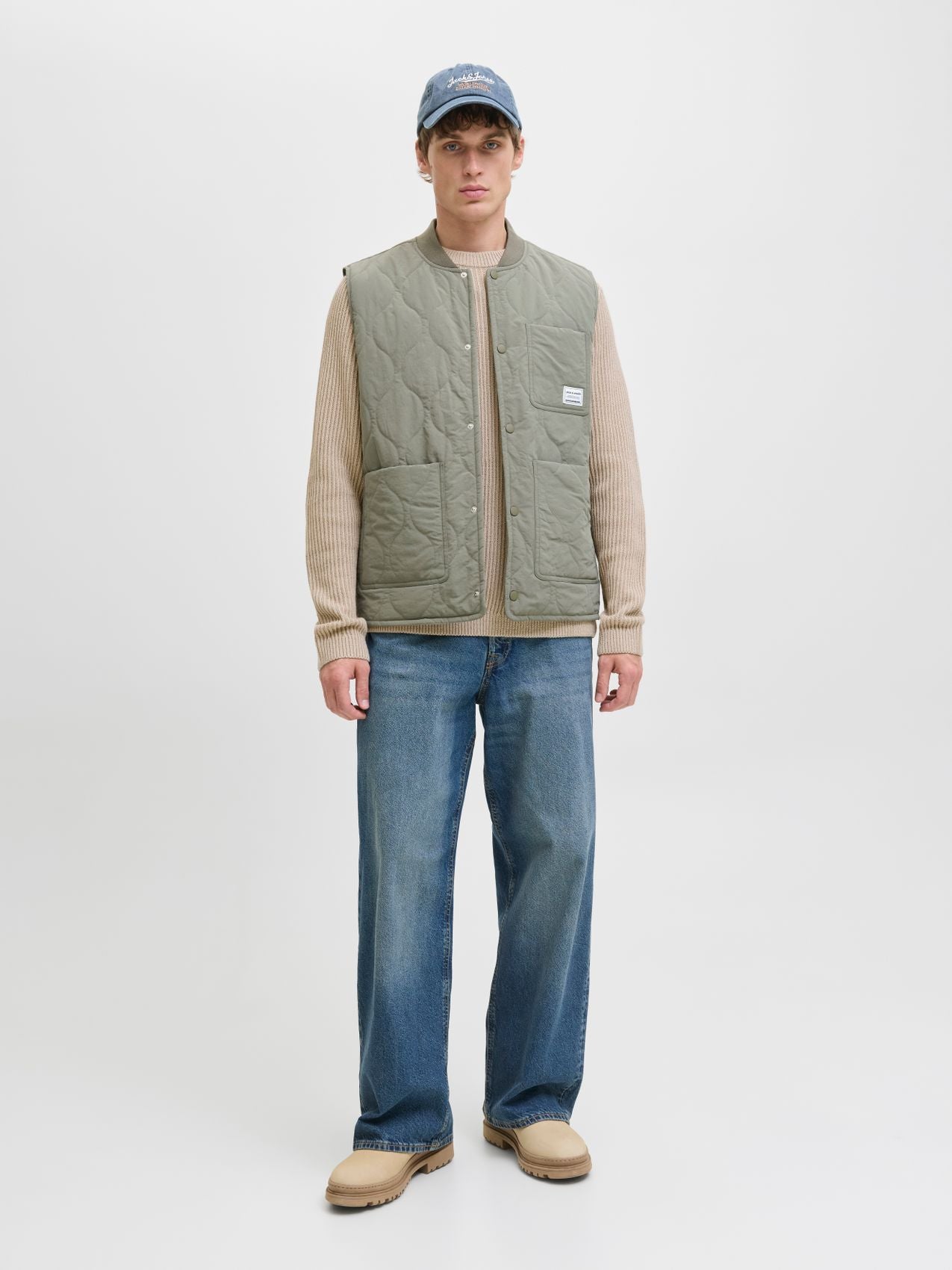 JJEDOVER KNIT CREW NECK SN