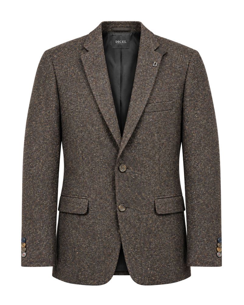 DIGEL Meliertes Sakko in Tweed-Optik "Ezzo-G"
