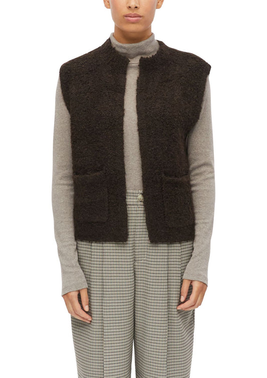 S.OLIVER Teddy-Strickweste
