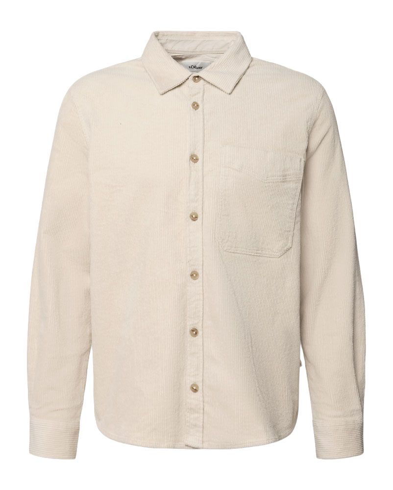 S.OLIVER Cord-Hemdjacke