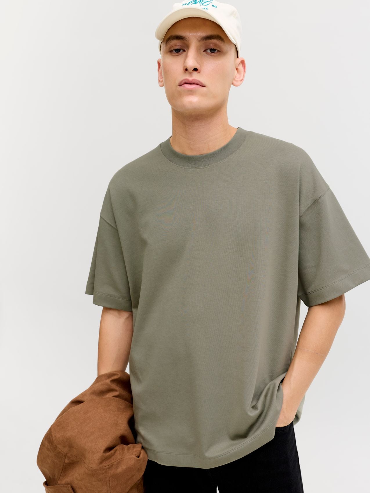 JACK & JONES JJEBARRON TEE SS O-NECK NOOS