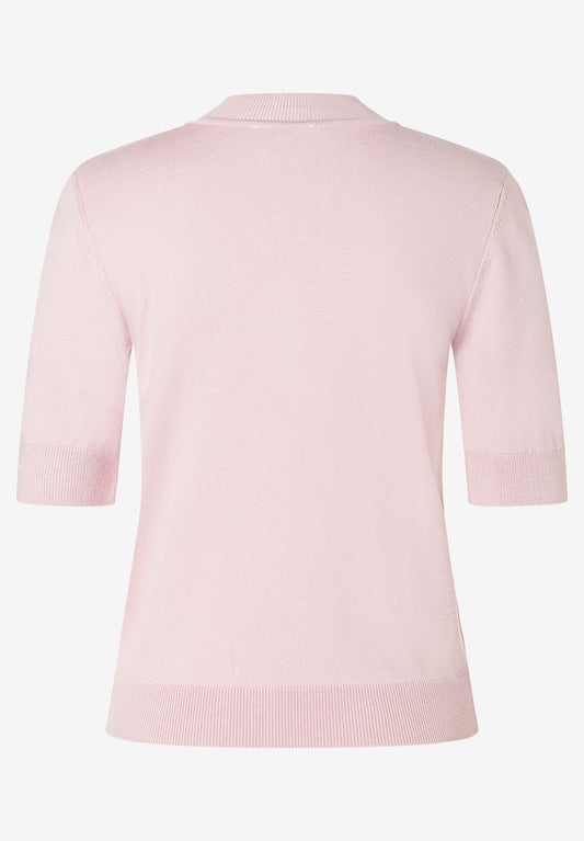 MORE & MORE Turtleneck Pullover, milky rose