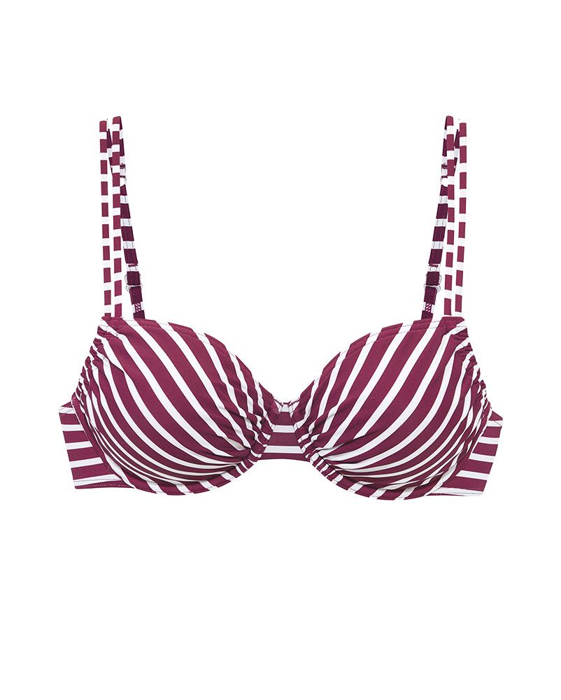 Gestreiftes Bikini-Top