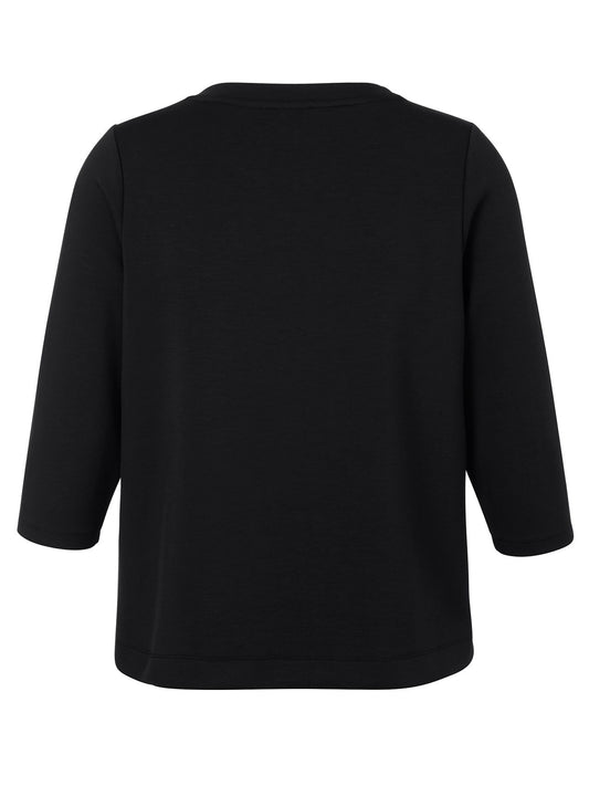 VIA APPIA Sweatshirt Rundhals 3/4 Arm Schmuck