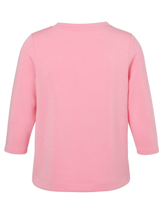 VIA APPIA Sweatshirt Rundhals 3/4 Arm Schmuck